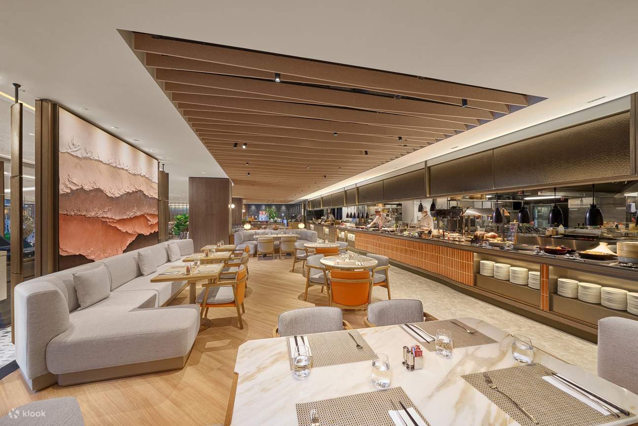 Kafe@WM di WM Hotel di Hong Kong | Prasmanan setengah makan siang, Prasmanan Brunch, Prasmanan Makan Malam